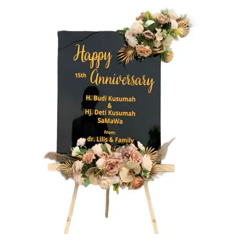 Papan Bunga Akrilik Jeblogan